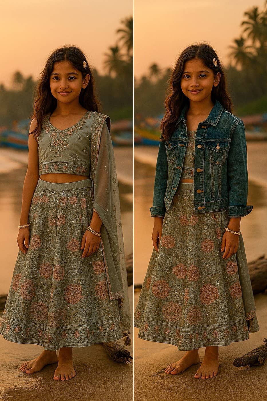 Sage Brocade Co-ord Set
